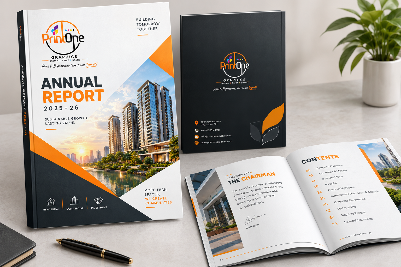 Integrated Annual Report Mockup